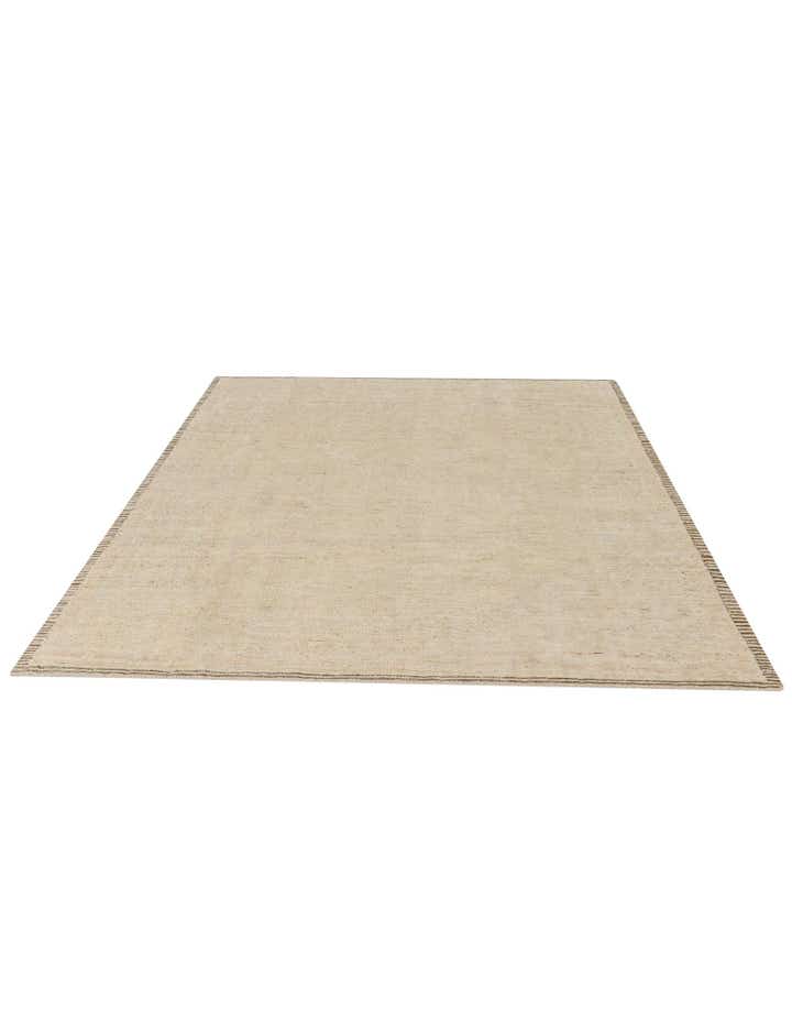 8' 4 x 9' 9 Hand Knotted Oushak Wool Rug