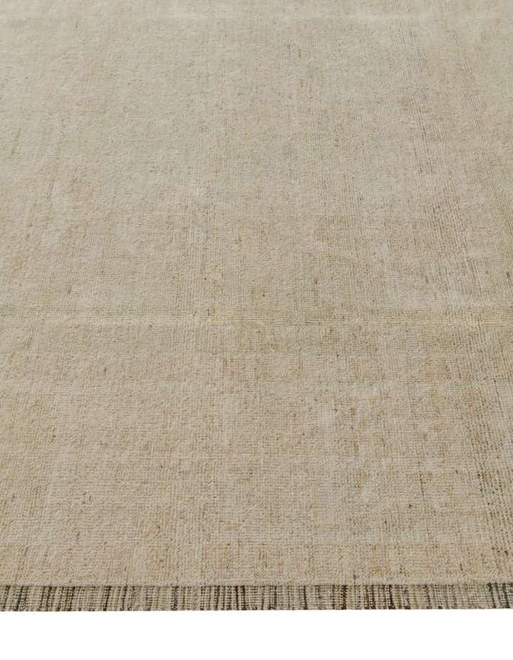 8' 4 x 9' 11 Hand Knotted Oushak Wool Rug