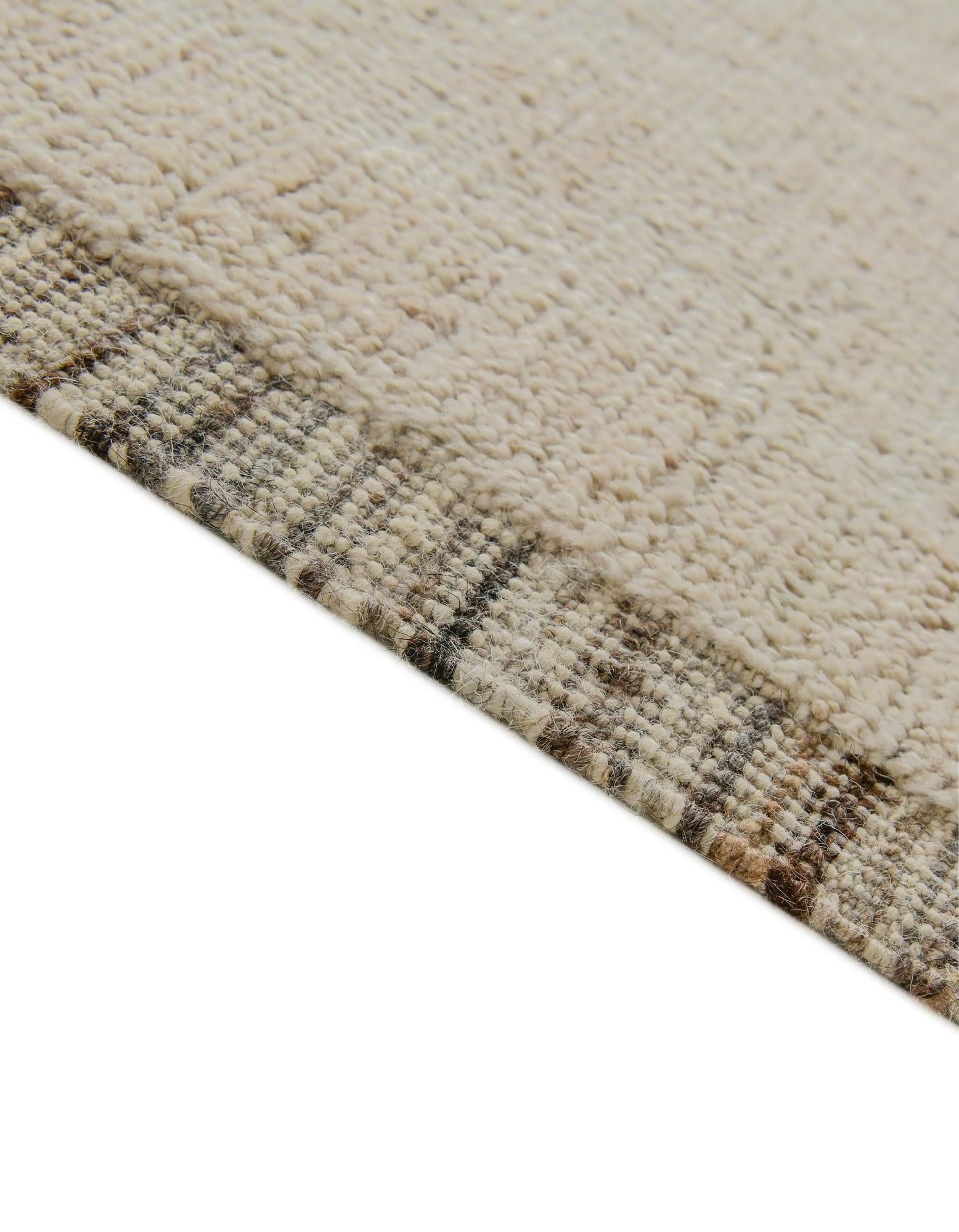 8' 4 x 9' 11 Hand Knotted Oushak Wool Rug