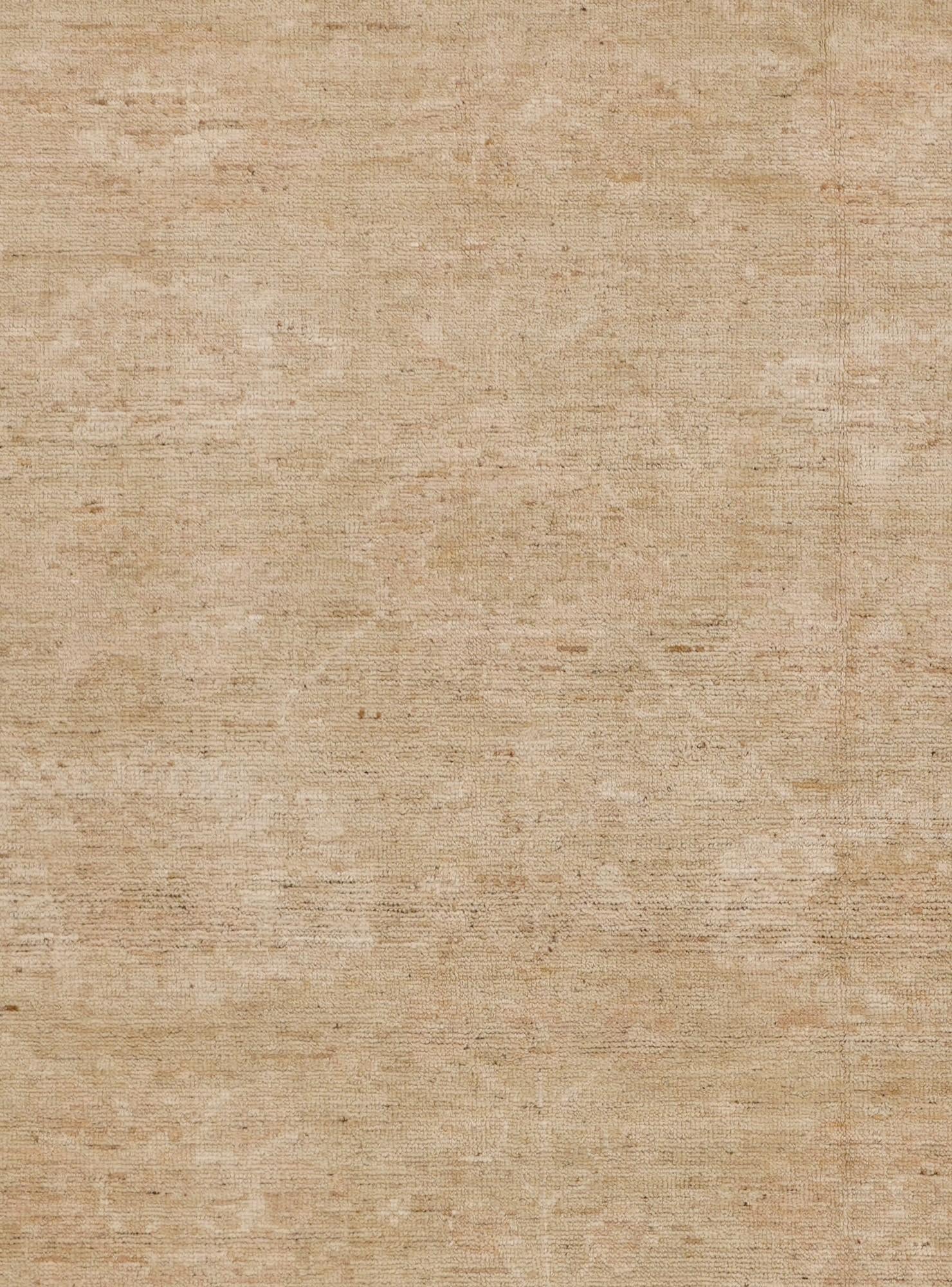 8' 4 x 9' 11 Hand Knotted Oushak Wool Rug