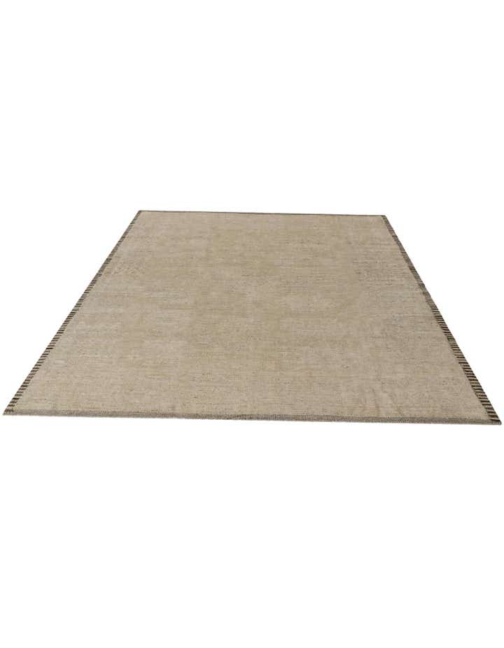 8' 4 x 10' Hand Knotted Oushak Wool Rug