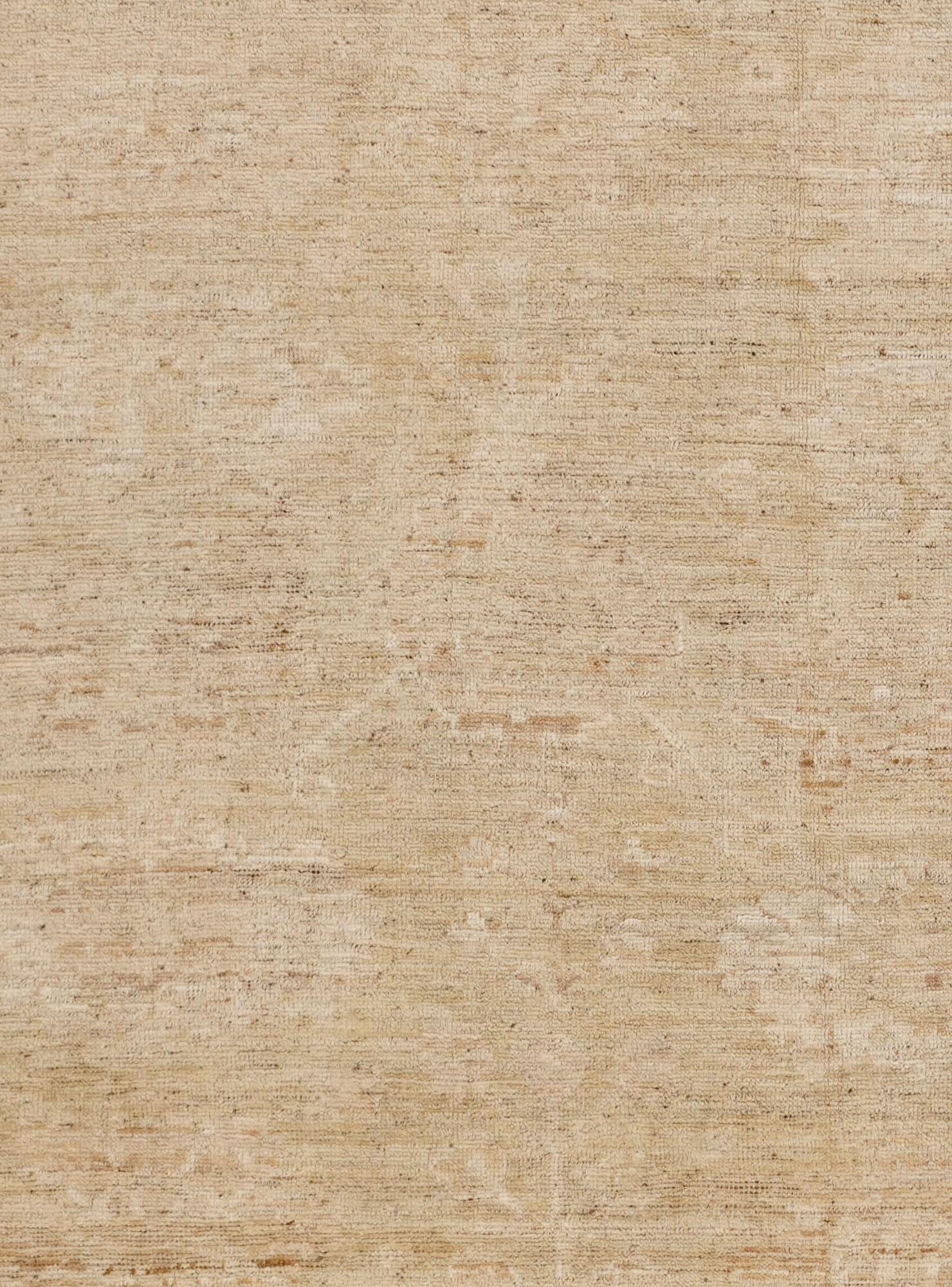 8' 4 x 10' Hand Knotted Oushak Wool Rug