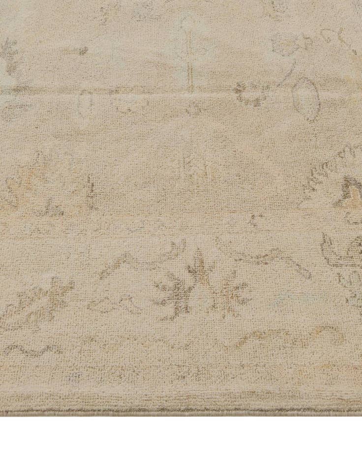 Detail image of 8' 1 x 9' 8  Hand Knotted Oushak Wool Rug
