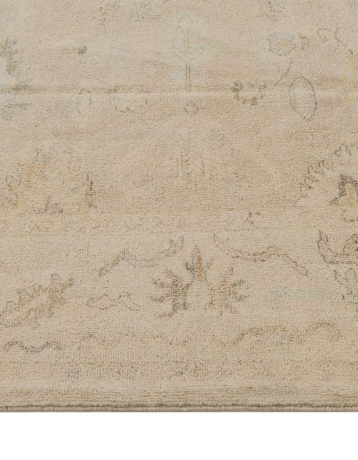 8' 1 x 9' 8 Hand Knotted Oushak Wool Rug