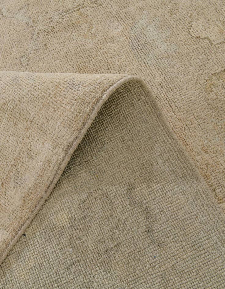 Detail image of 8' 1 x 9' 8 Hand Knotted Oushak Wool Rug