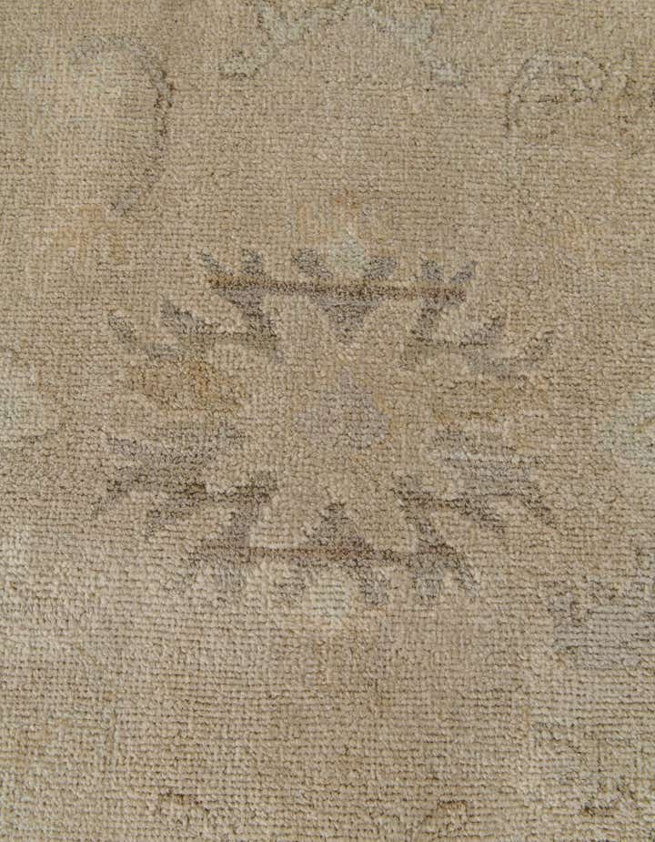 8' 1 x 9' 8 Hand Knotted Oushak Wool Rug