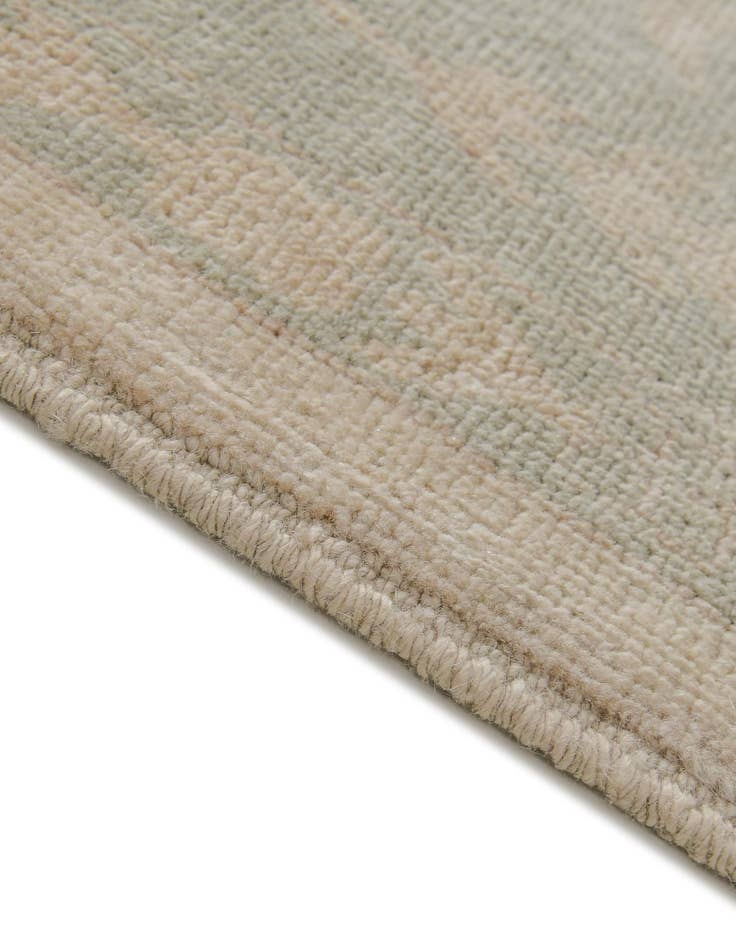 Detail image of 9' 2 x 11' 10  Hand Knotted Oushak Wool Rug