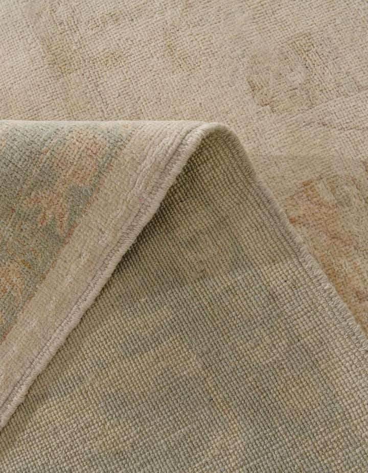 9' 2 x 11' 10 Hand Knotted Oushak Wool Rug