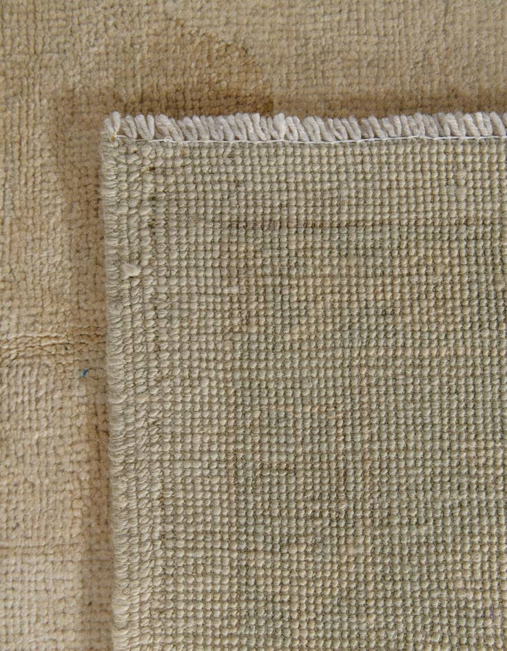 Detail image of 9' 2 x 11' 10  Hand Knotted Oushak Wool Rug