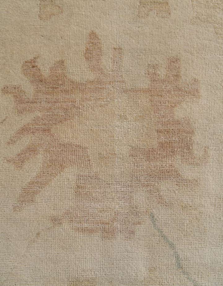 9' 2 x 11' 10 Hand Knotted Oushak Wool Rug