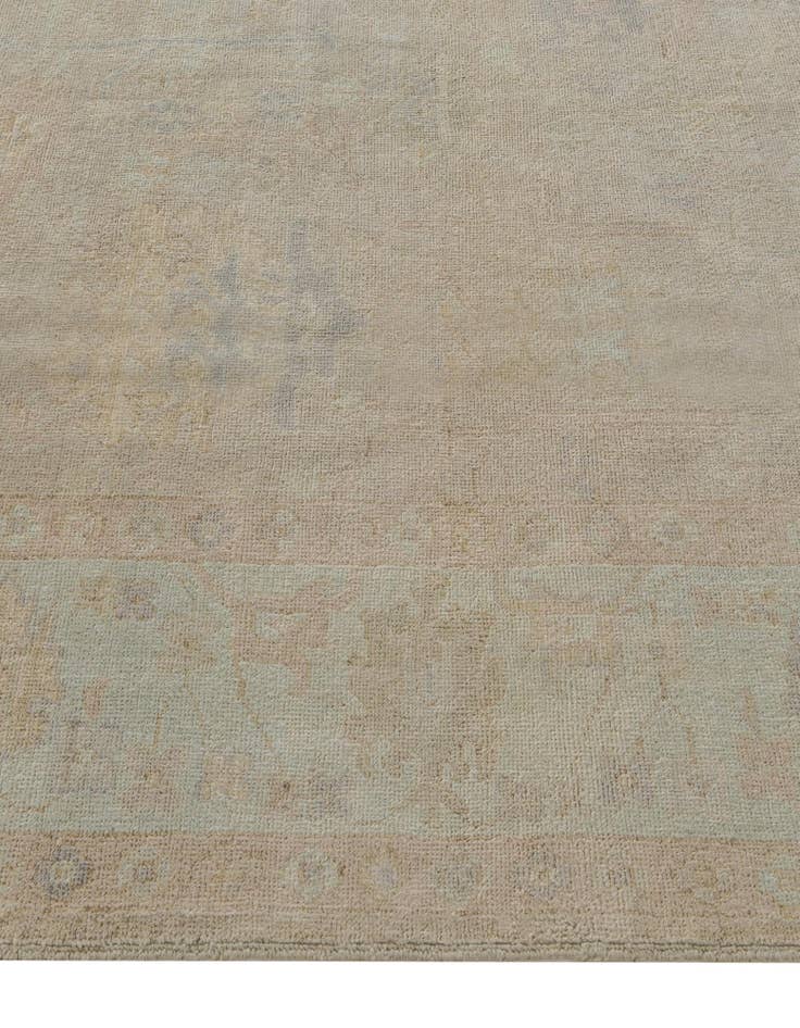 Detail image of 8' 4 x 10' Hand Knotted Oushak Wool Rug