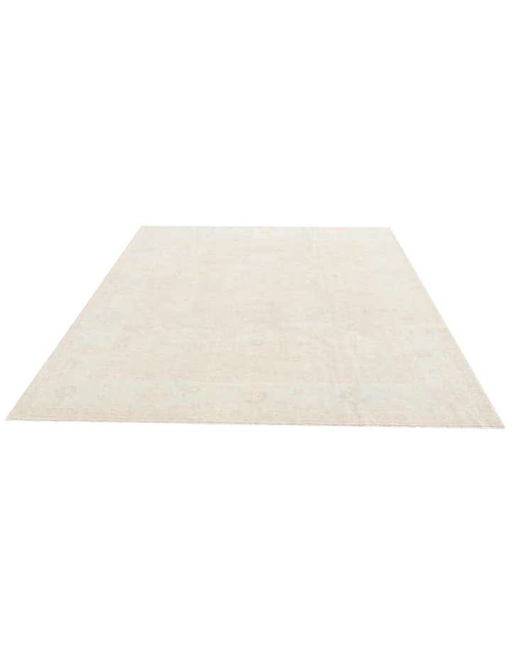 8' 4 x 10' Hand Knotted Oushak Wool Rug