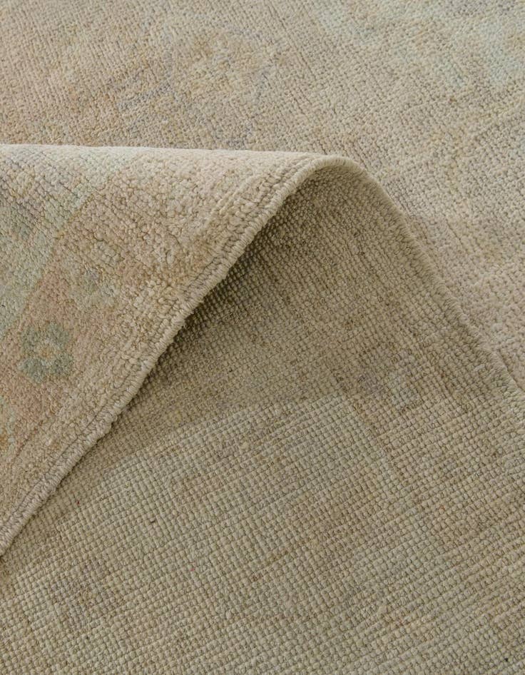 Detail image of 8' 4 x 10' Hand Knotted Oushak Wool Rug