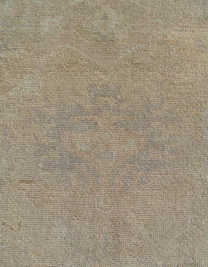 8' 4 x 10' Hand Knotted Oushak Wool Rug