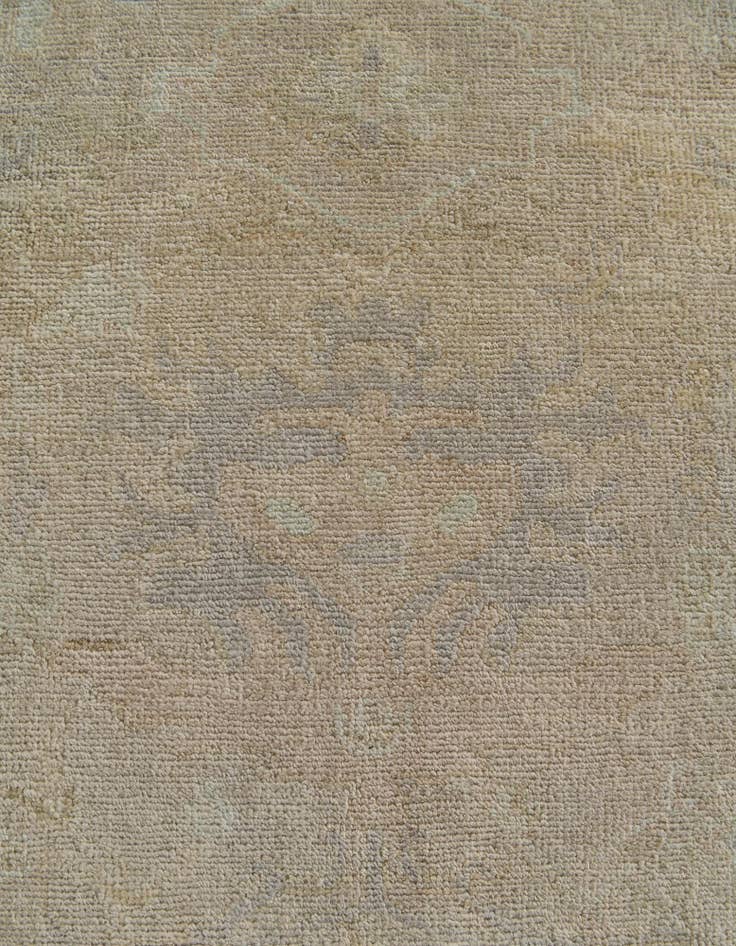 Detail image of 8' 4 x 10' Hand Knotted Oushak Wool Rug