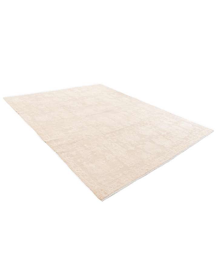 8' x 10' 3 Hand Knotted Oushak Wool Rug