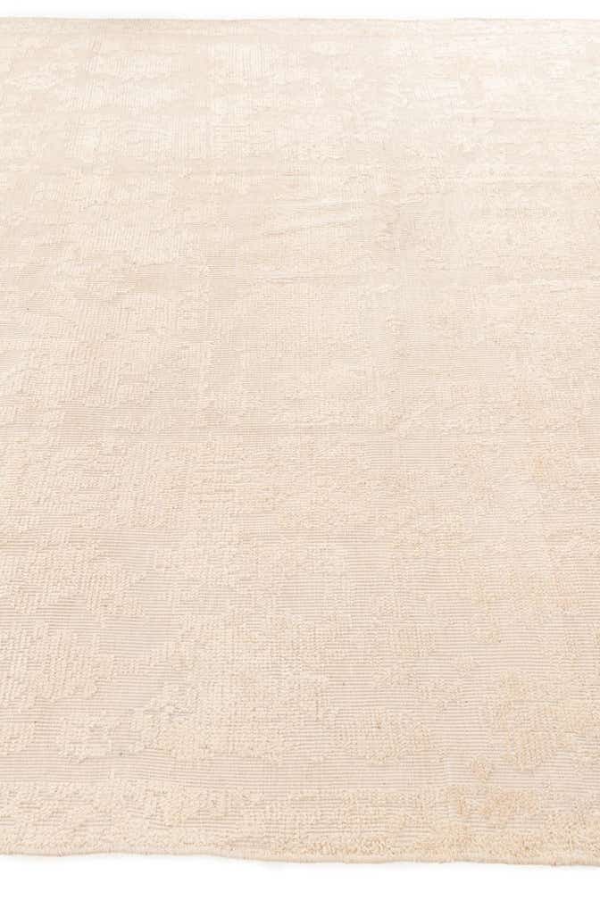 8' x 10' 3 Hand Knotted Oushak Wool Rug