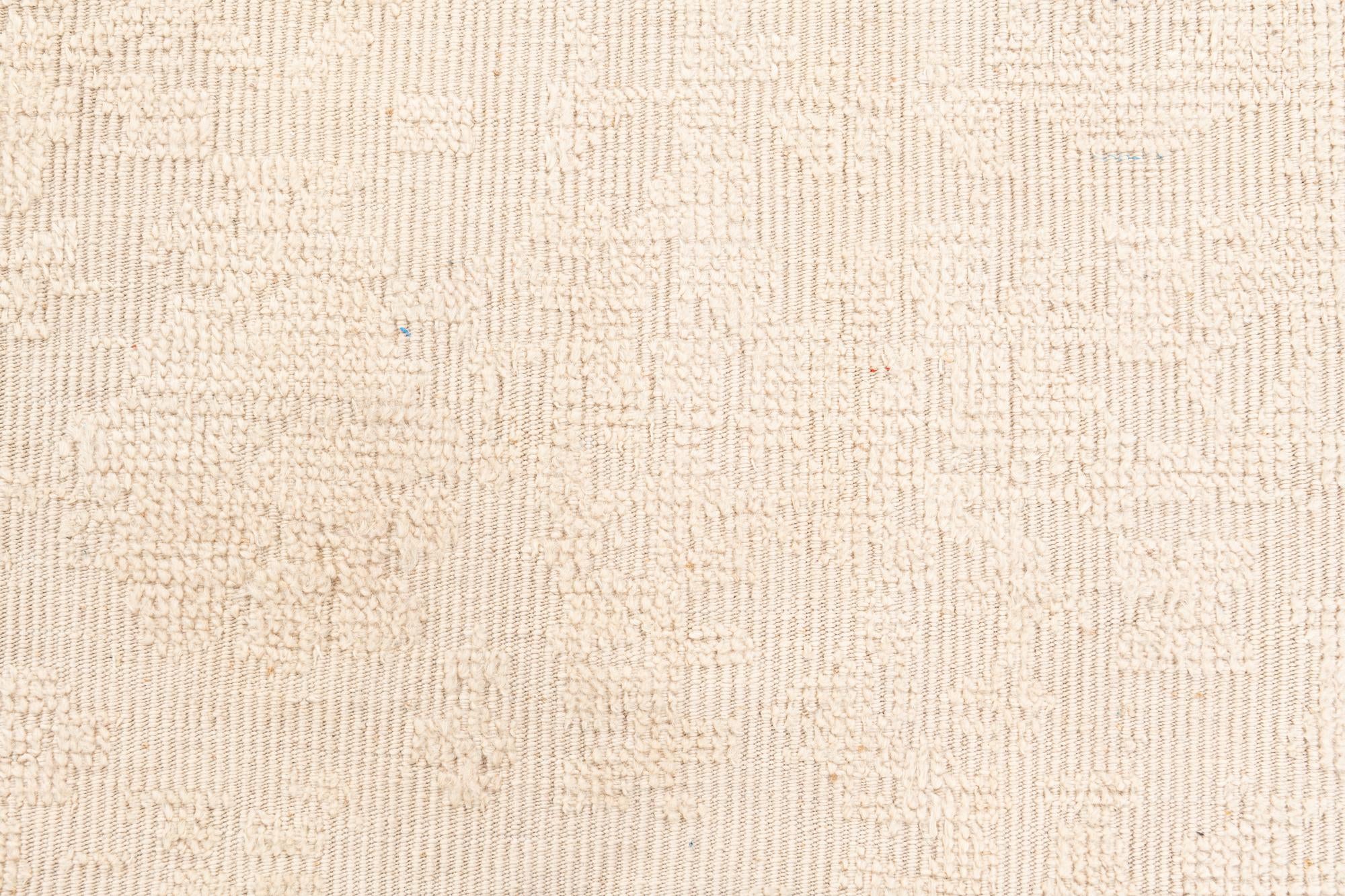 8' x 10' 3 Hand Knotted Oushak Wool Rug