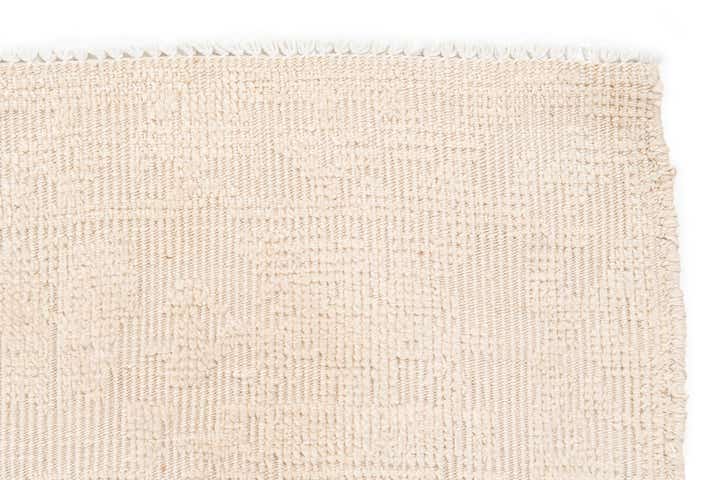 8' x 10' 3 Hand Knotted Oushak Wool Rug