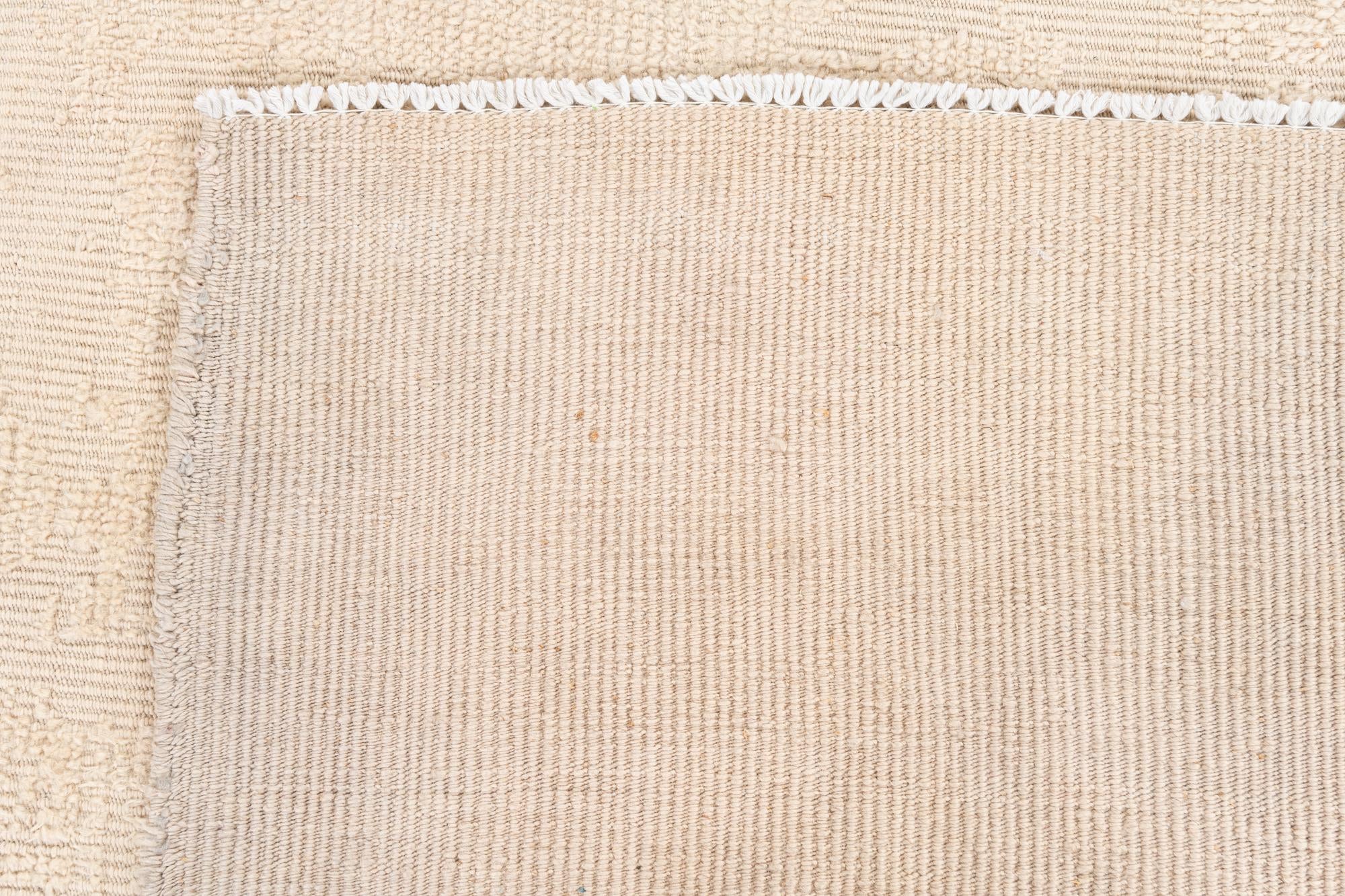 8' x 10' 3 Hand Knotted Oushak Wool Rug