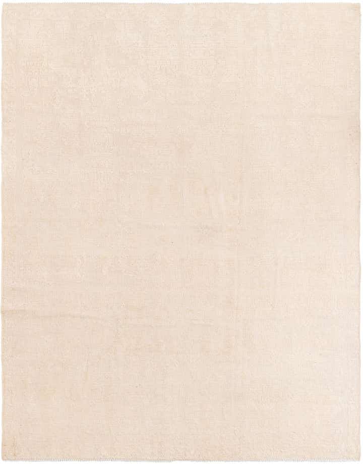 8' x 10' 3 Hand Knotted Oushak Wool Rug