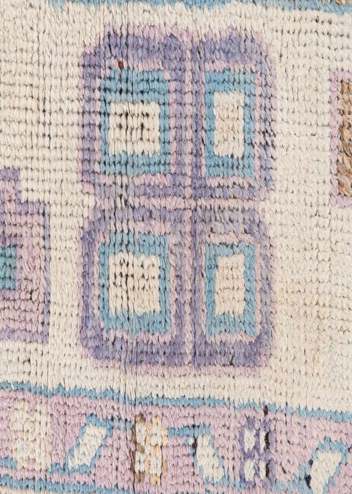 8' 10 x 11' 10 Hand Knotted Oushak Wool Rug