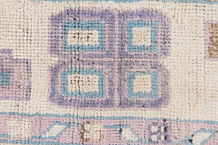 8' 10 x 11' 10 Hand Knotted Oushak Wool Rug
