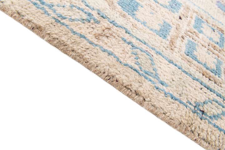 8' 10 x 11' 10 Hand Knotted Oushak Wool Rug