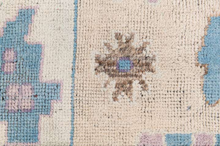 8' 10 x 11' 10 Hand Knotted Oushak Wool Rug