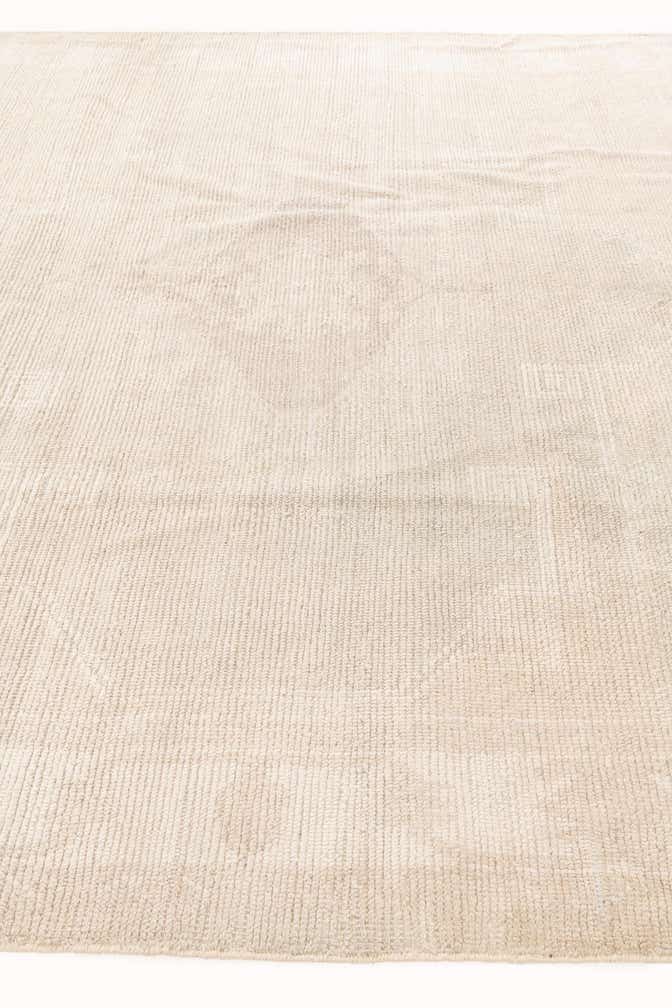 8' 9 x 9' 9 Hand Knotted Oushak Wool Rug