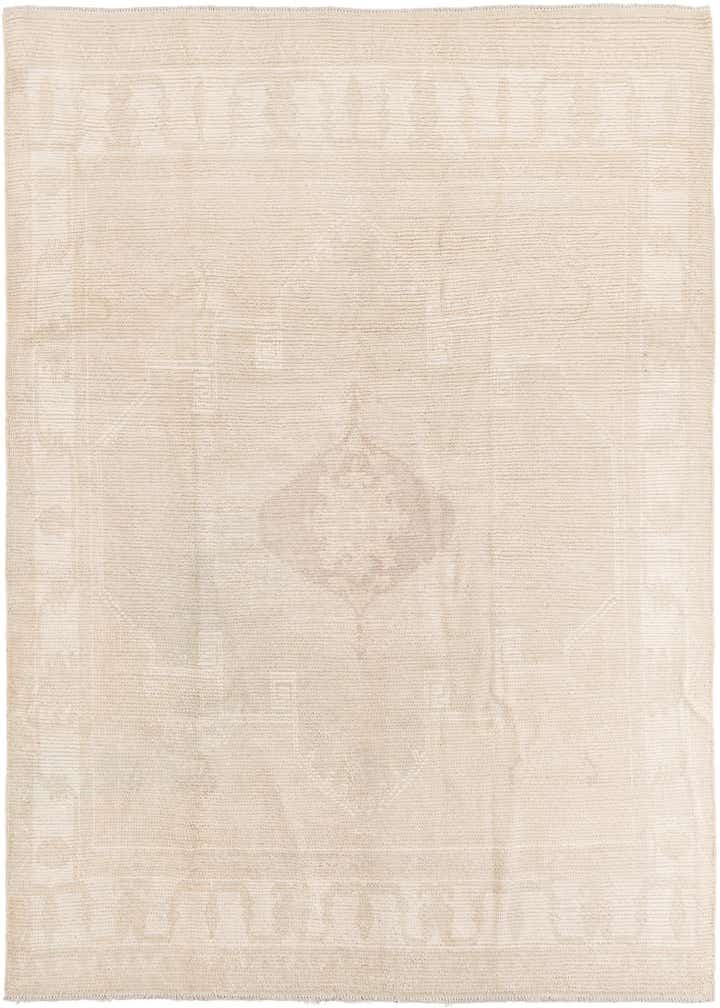 8' 9 x 9' 9 Hand Knotted Oushak Wool Rug