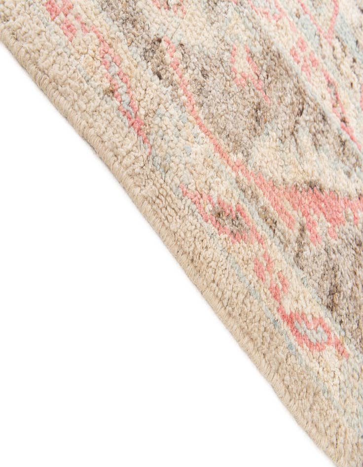 Detail image of 5' 9 x 9' 4  Hand Knotted Oushak Wool Rug