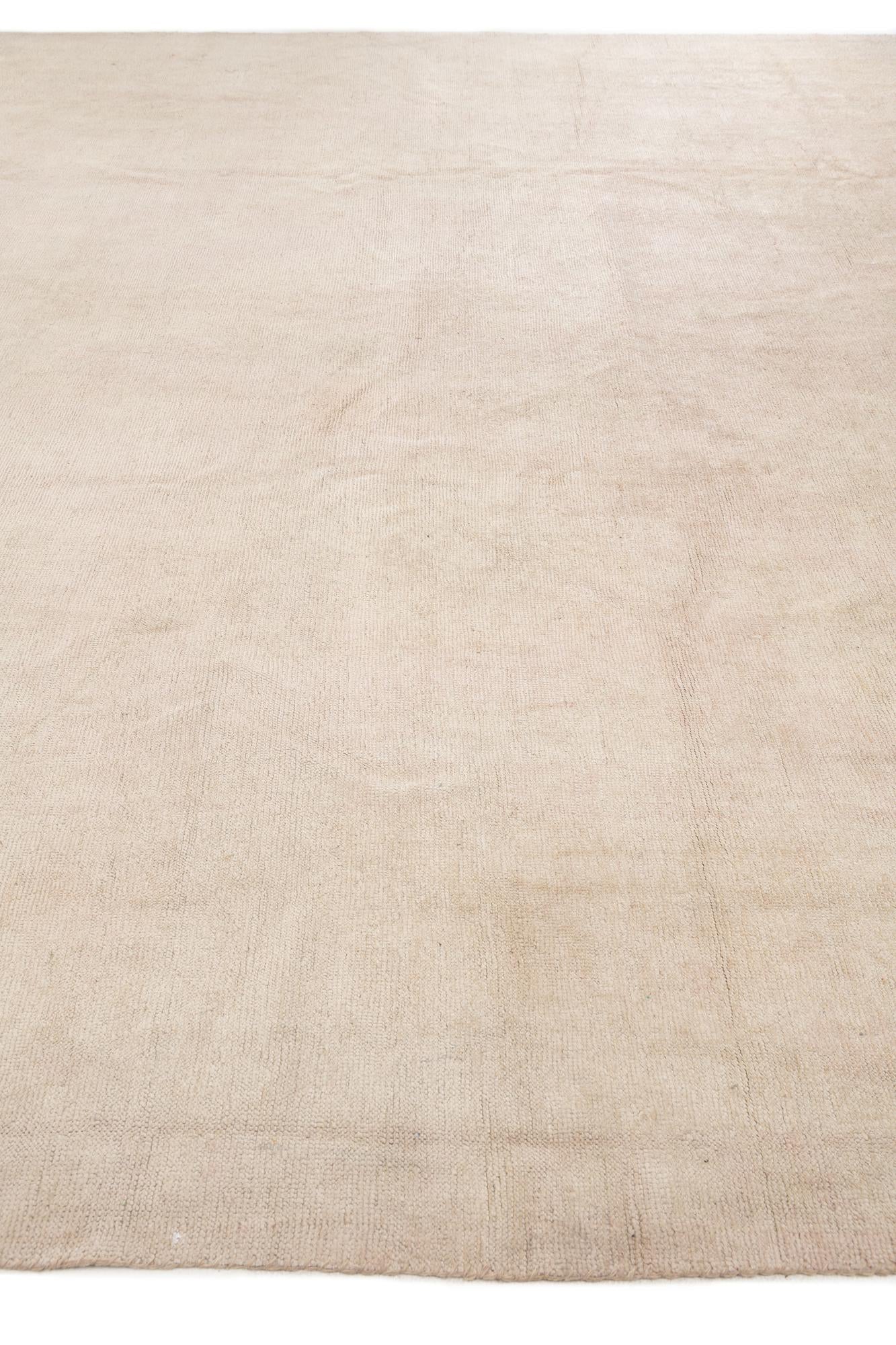 11' 9 x 15' Hand Knotted Oushak Wool Rug