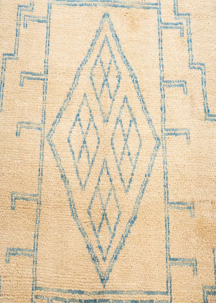 5' 5 x 8' Hand Knotted Oushak Wool Rug
