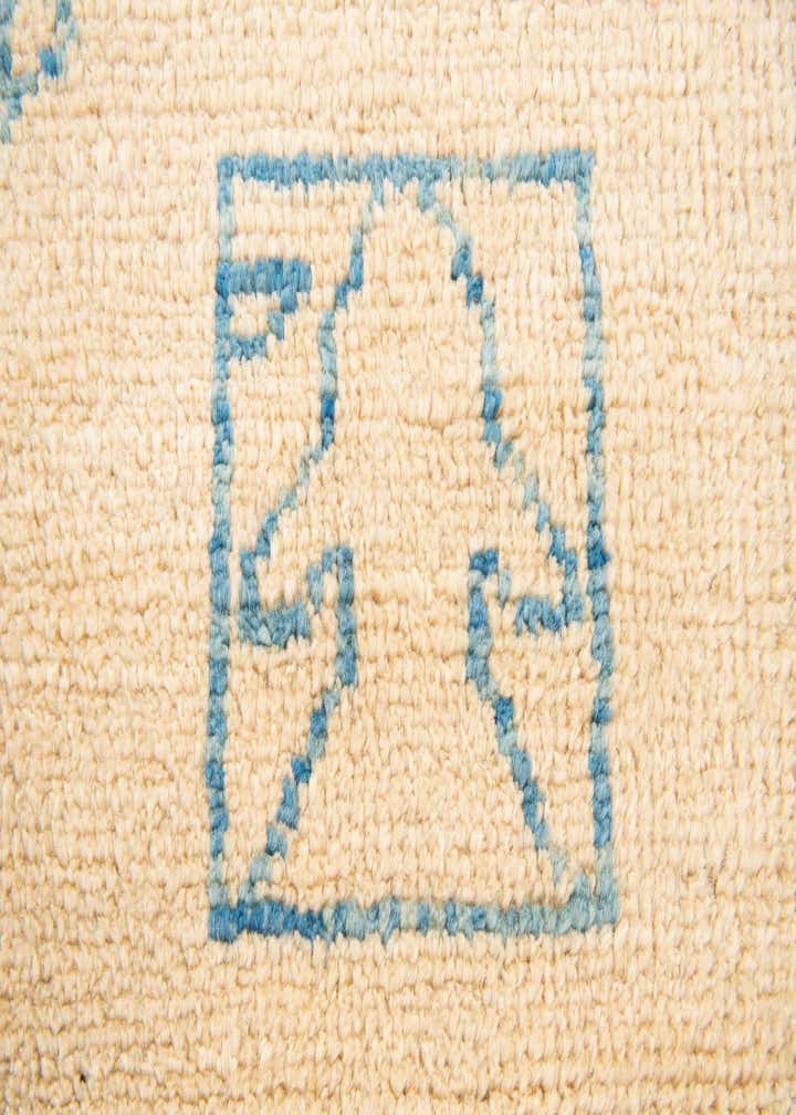 5' 5 x 8' Hand Knotted Oushak Wool Rug