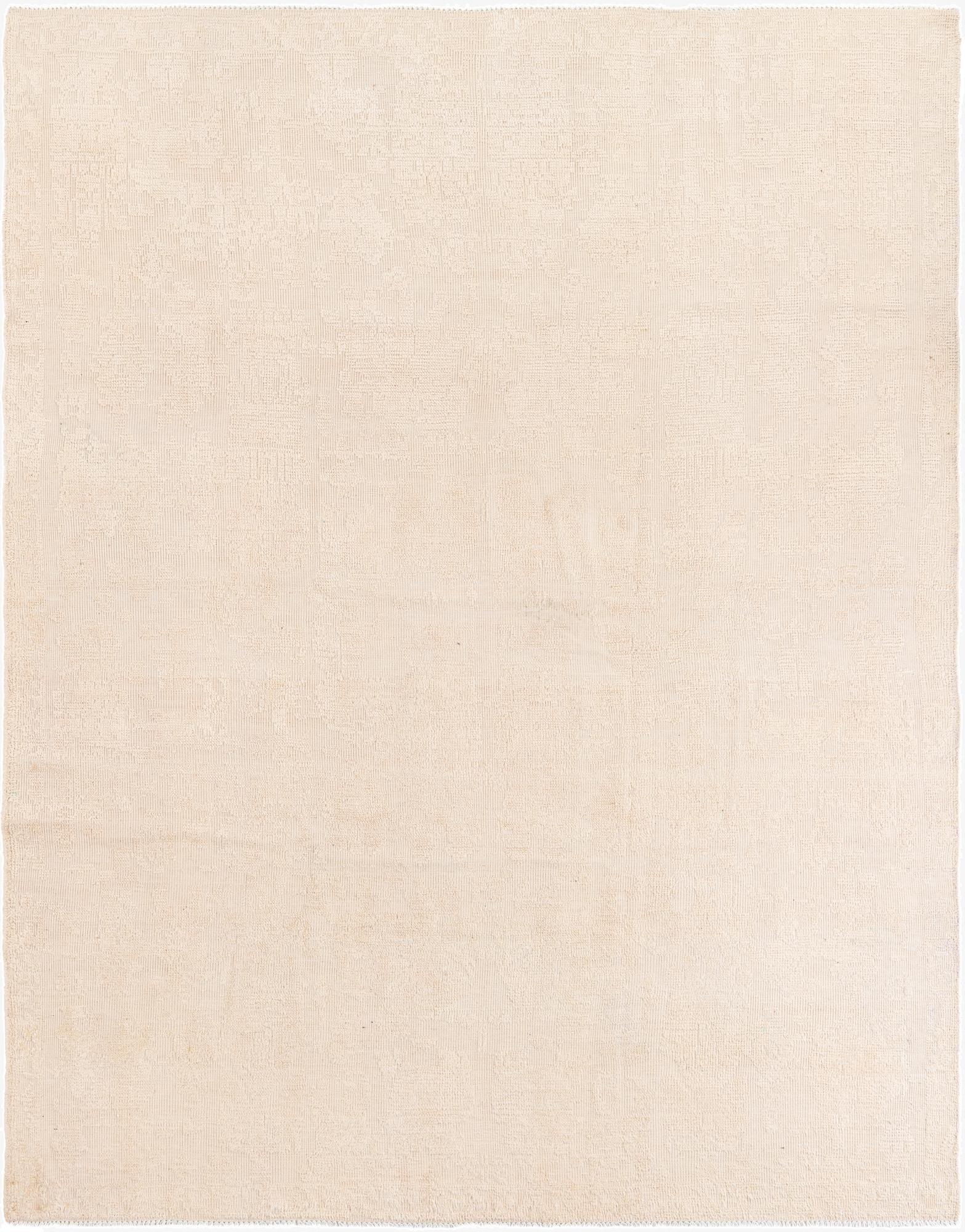 8' x 10' 3  Hand Knotted Oushak Wool Rug