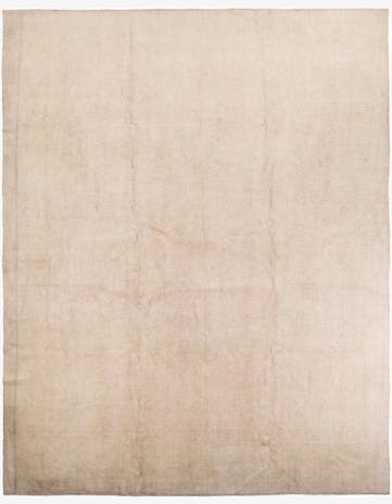 11' 9 x 15' Hand Knotted Oushak Wool Rug