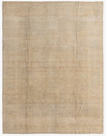 7' 10 x 10' 4 Hand Knotted Oushak Wool Rug
