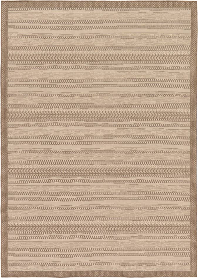 Detail image of 7' x 10' Easy-Clean Border Indoor / Outdoor Rug
