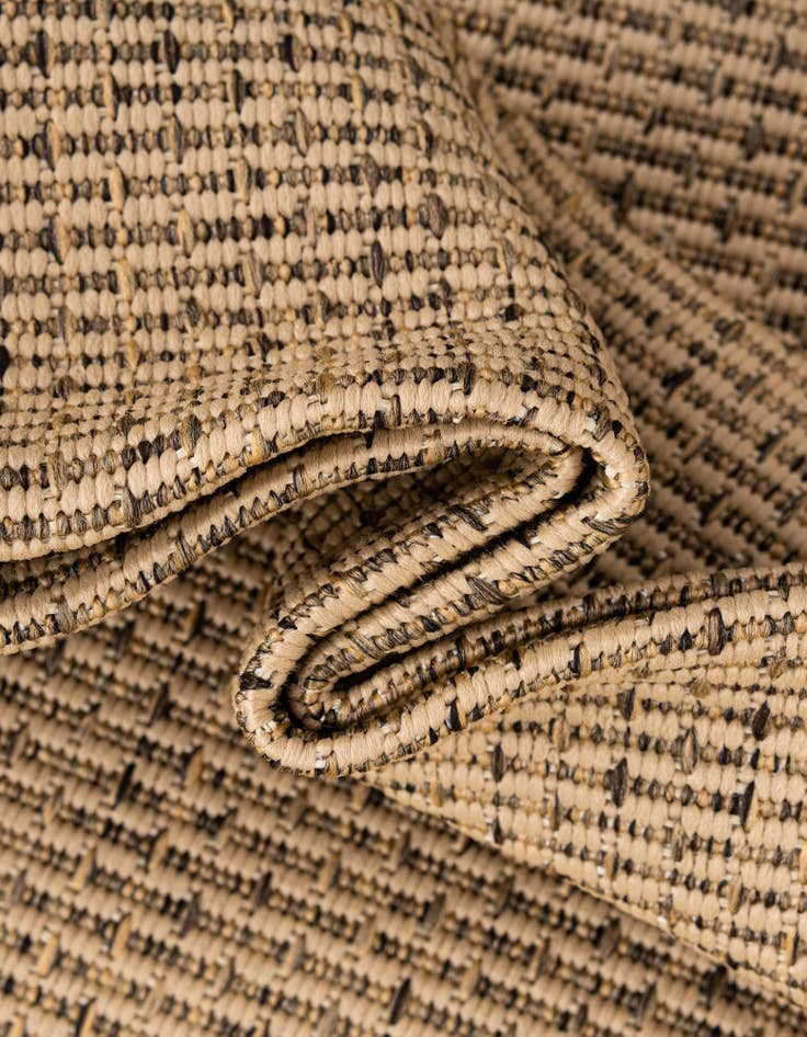 Detail image of 5' 3 x 8'  Washable Border Indoor / Outdoor Rug