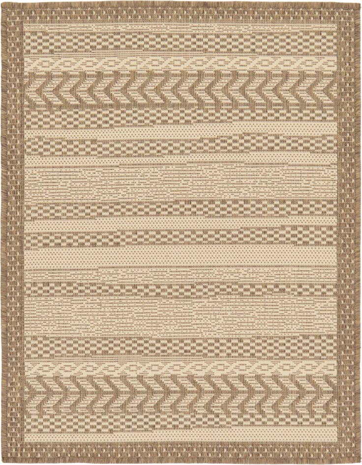 Detail image of 2' 2 x 3' Easy-Clean Border Indoor / Outdoor Rug
