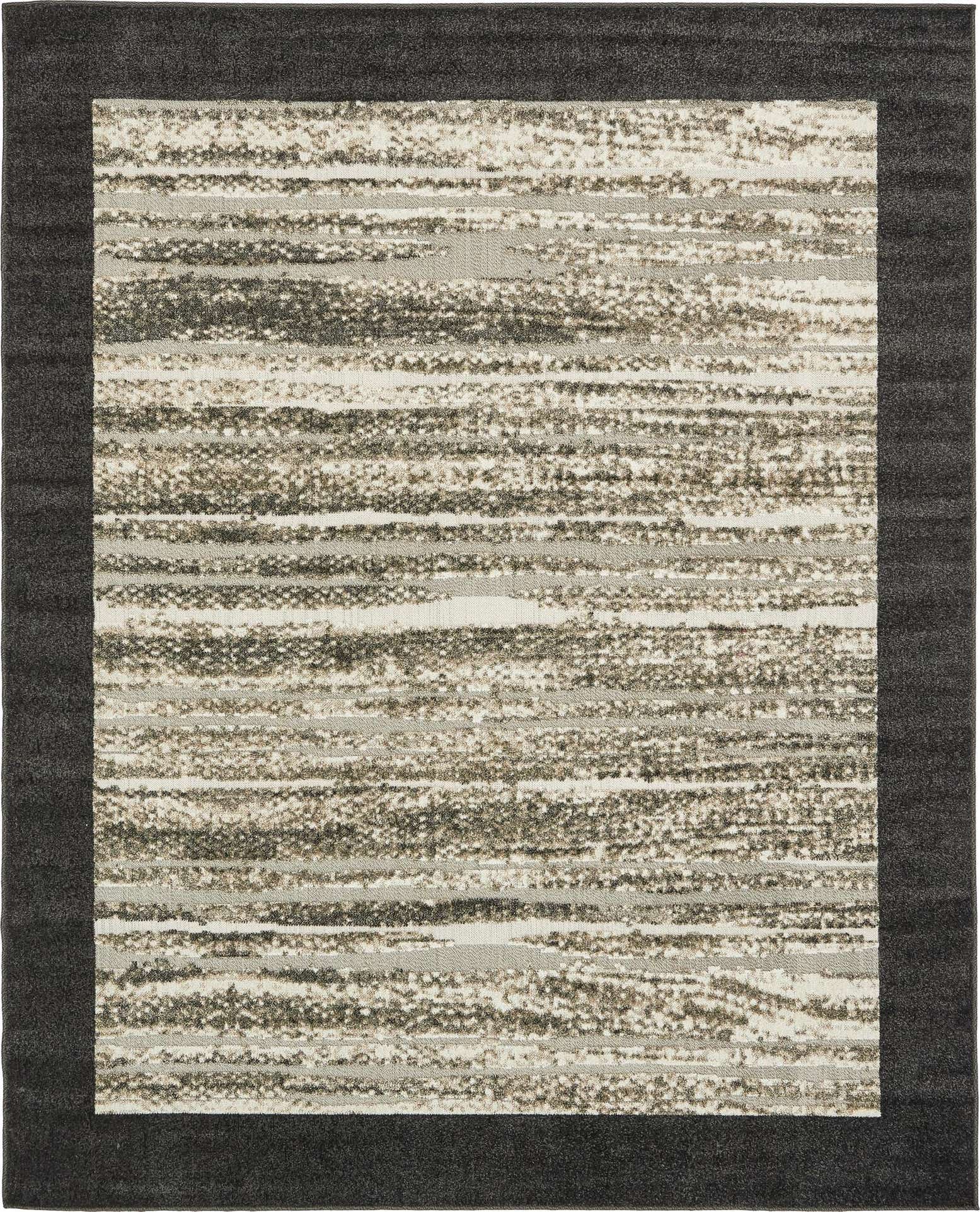 8' x 10' Easy-Clean Border Indoor / Outdoor Rug