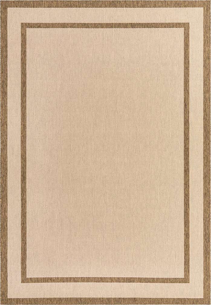245cm x 345cm Leicht zu reinigen Border Innen- / Außenbereich Teppich