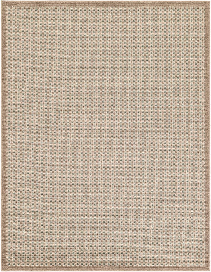 Detail image of 4' x 6' Easy-Clean Border Indoor / Outdoor Rug