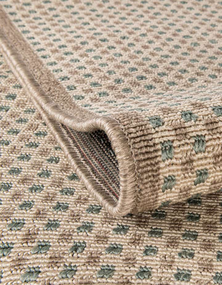 10' x 14' Easy-Clean Border Indoor / Outdoor Rug