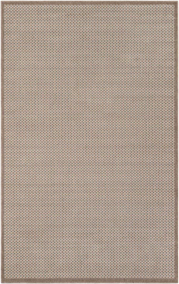 Detail image of 5' x 8' Easy-Clean Border Indoor / Outdoor Rug