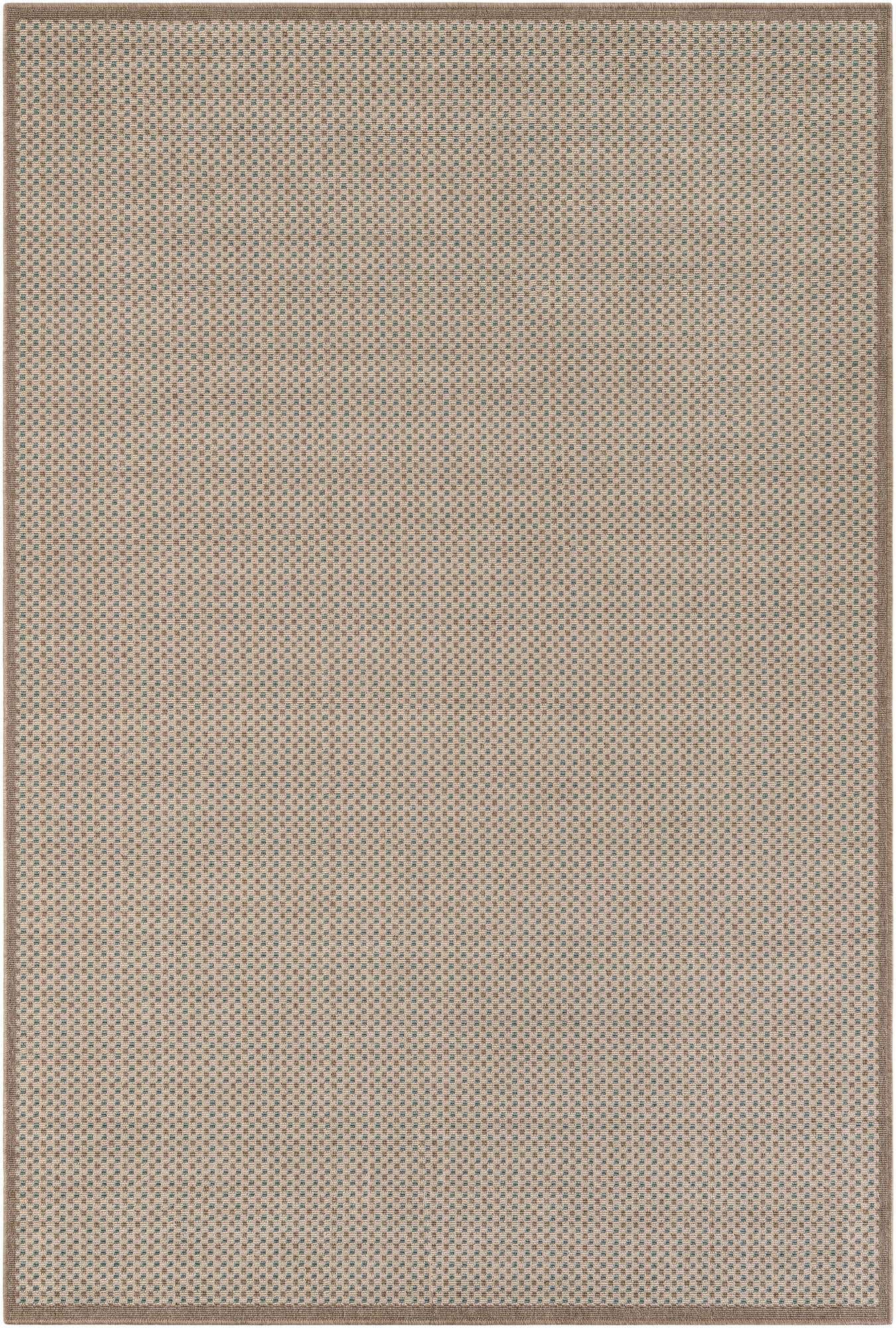 6' x 9' Easy-Clean Border Indoor / Outdoor Rug