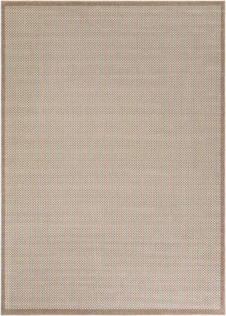 7' 10 x 10' Easy-Clean Border Indoor / Outdoor Rug