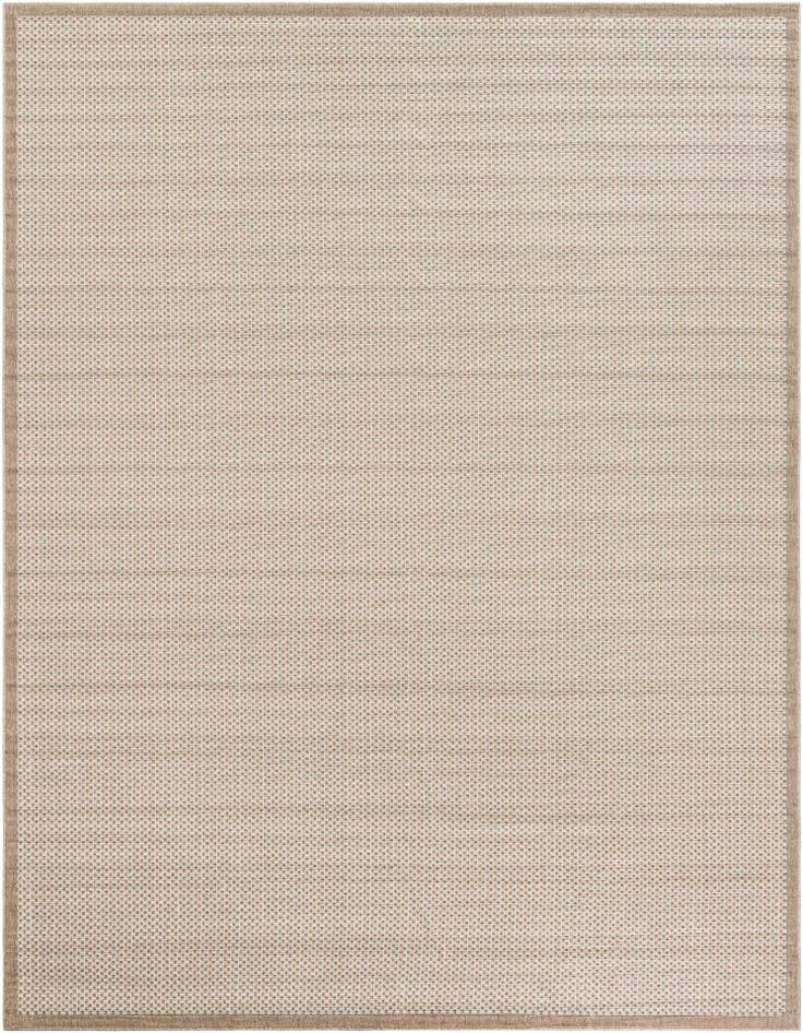 Detail image of 9' x 12' Easy-Clean Border Indoor / Outdoor Rug