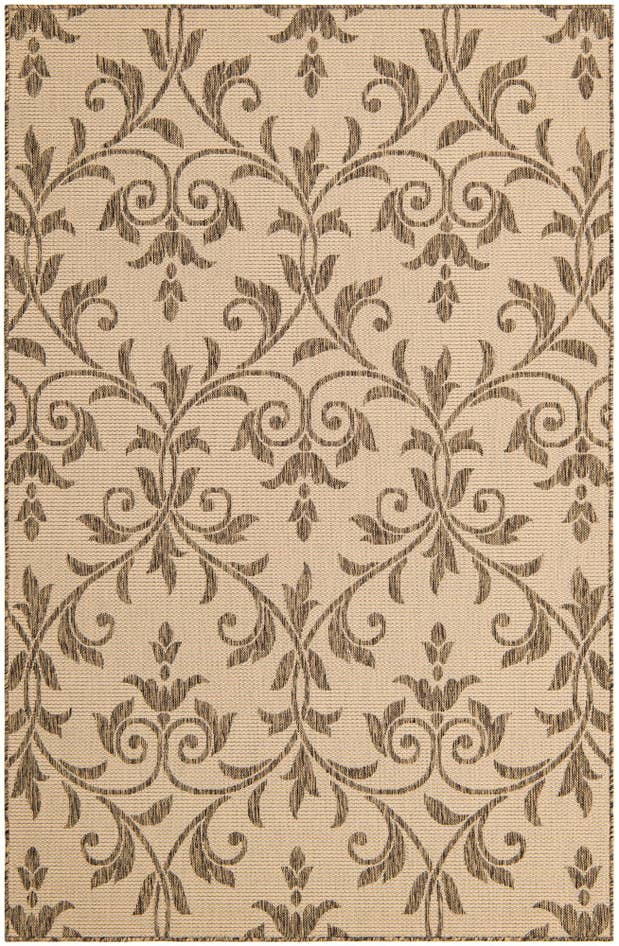 Vue détaillée : 160cm x 245cm Facile à nettoyer Botanical Tapis Intérieur / Extérieur